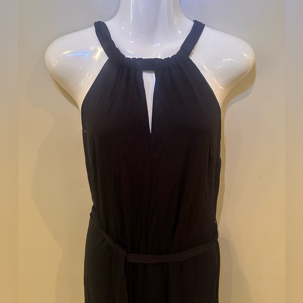 Ann Taylor Black Strapless Dress